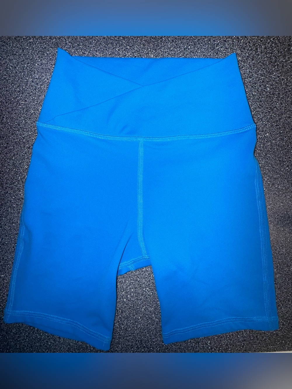 Five Dancewear Blue Dance Shorts Size Adult Small